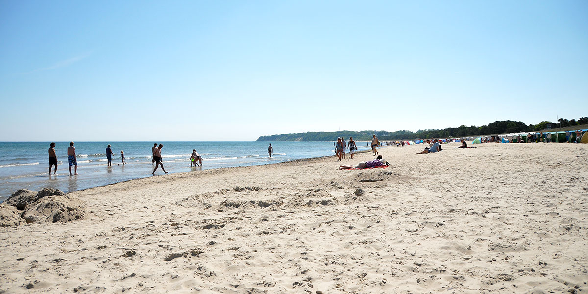 Meerblick im Baabe Sellin